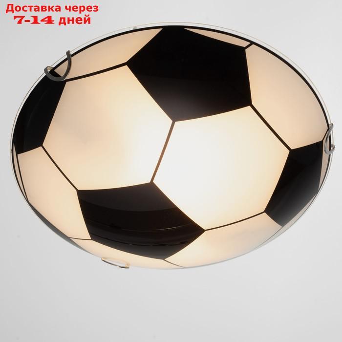 Светильник настенно-потолочный "Мяч" 2 лампы E27 40Вт д.300 h.5,5 см. - фото 2 - id-p220211269