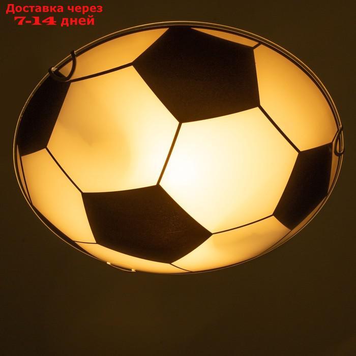 Светильник настенно-потолочный "Мяч" 2 лампы E27 40Вт д.300 h.5,5 см. - фото 3 - id-p220211269