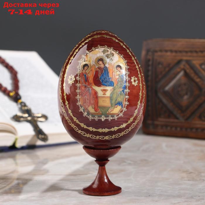 Сувенир Яйцо на подставке икона "Троица" - фото 4 - id-p220213020