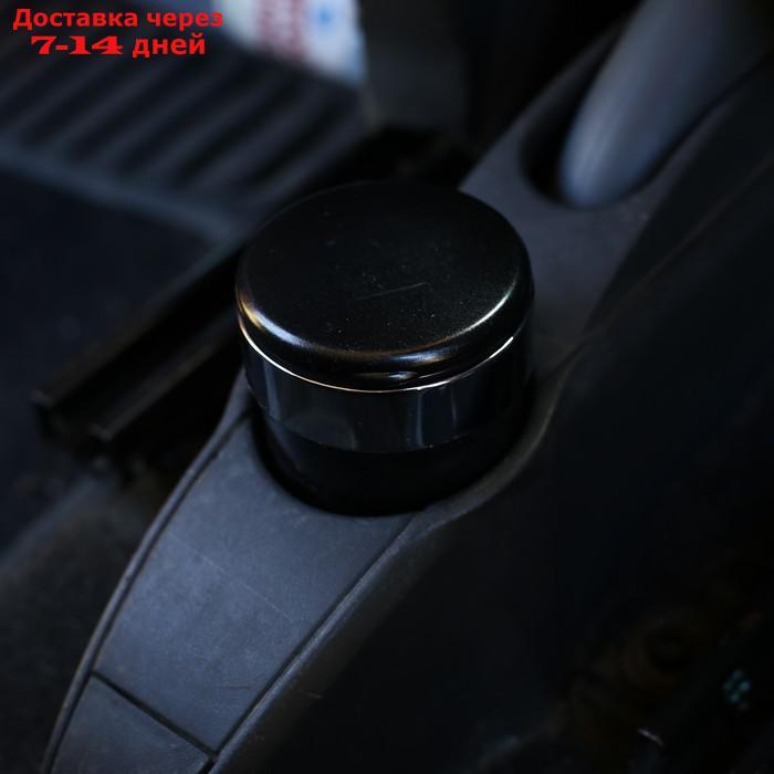 Пепельница для авто в подстаканник с подсветкой, черный - фото 2 - id-p220213127
