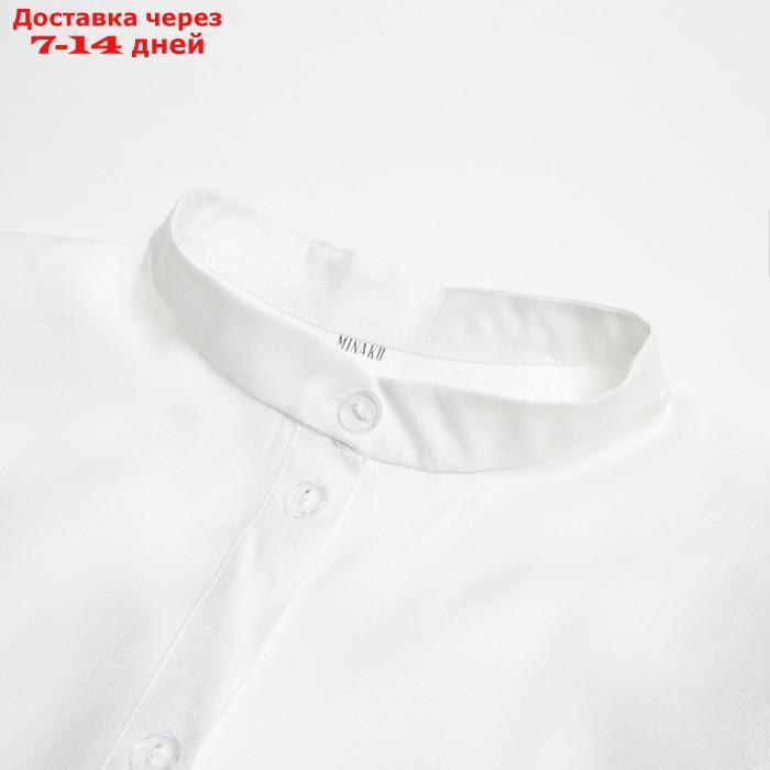 Рубашка женская MINAKU: Casual collection цвет молочный, р-р 48 - фото 2 - id-p220215361