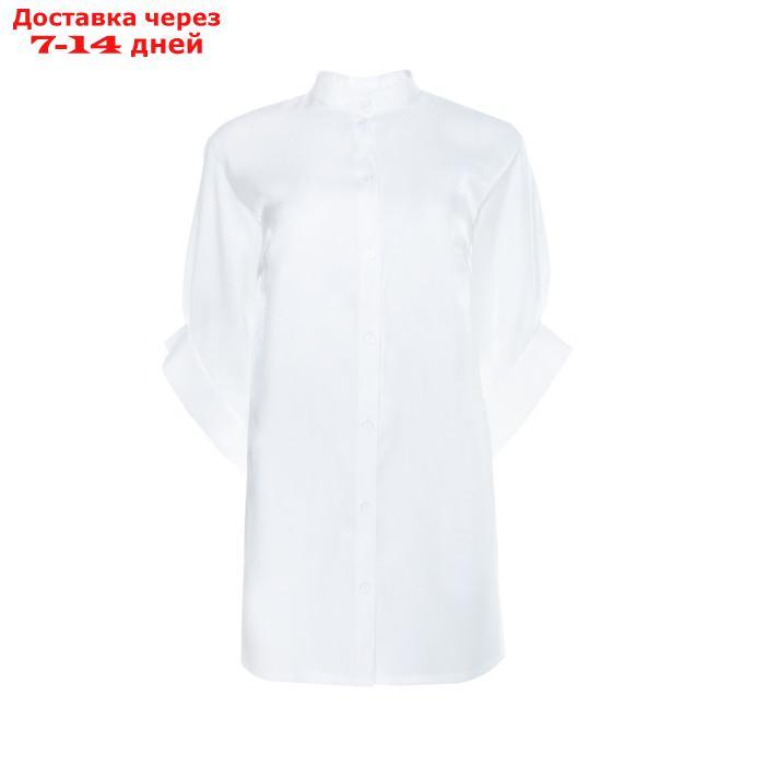 Рубашка женская MINAKU: Casual collection цвет молочный, р-р 48 - фото 9 - id-p220215361