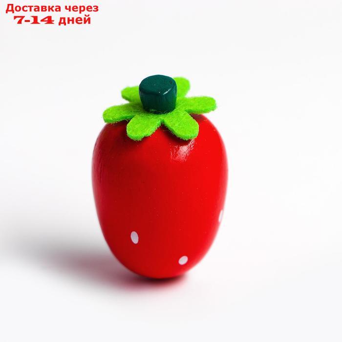 Счётный набор "Клубничка", 12 ягод: 3 × 2 см - фото 2 - id-p220211798