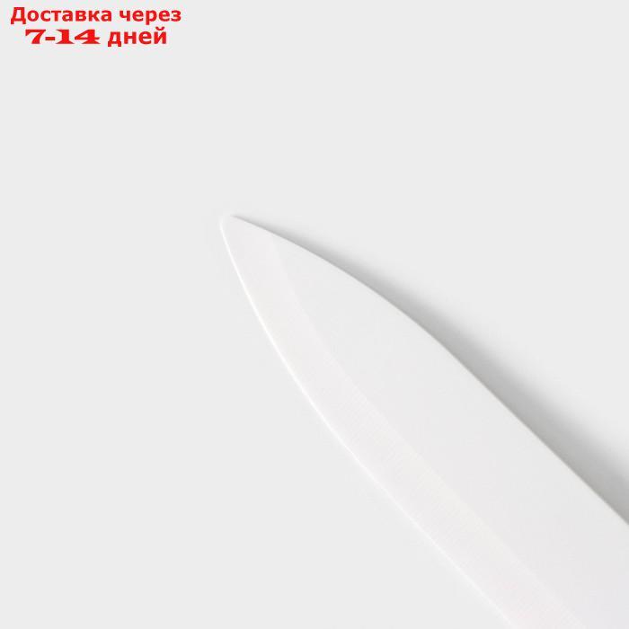 Нож керамический Доляна "Тень", лезвие 13 см, цвет чёрный - фото 2 - id-p220213628