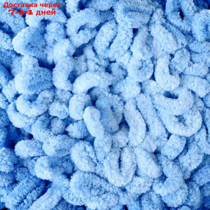 Пряжа "Puffy fine ombre batik" 100% микрополиэстер 73м/500г (7280 синий) - фото 1 - id-p220212433