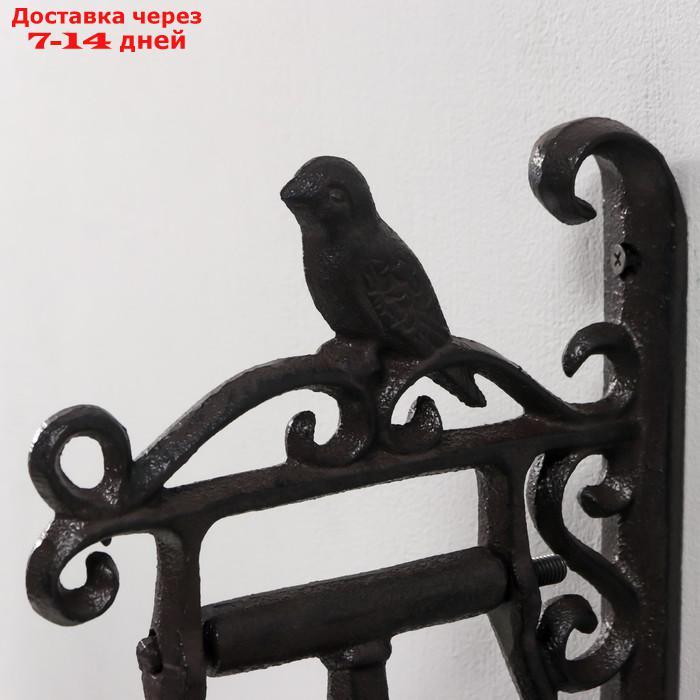 Колокол сувенирный чугун "Птица" 32х10,5х19,8 см - фото 2 - id-p220214826