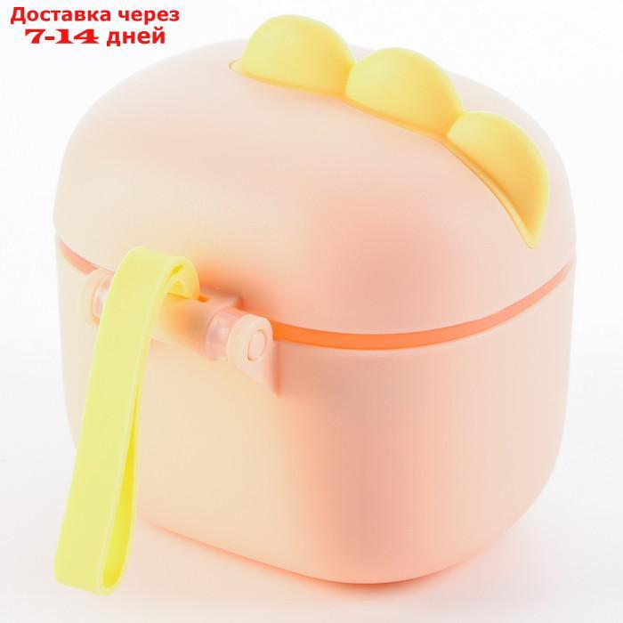 Контейнер для хранения детского питания, 400 мл., цвет розовый - фото 2 - id-p220214887