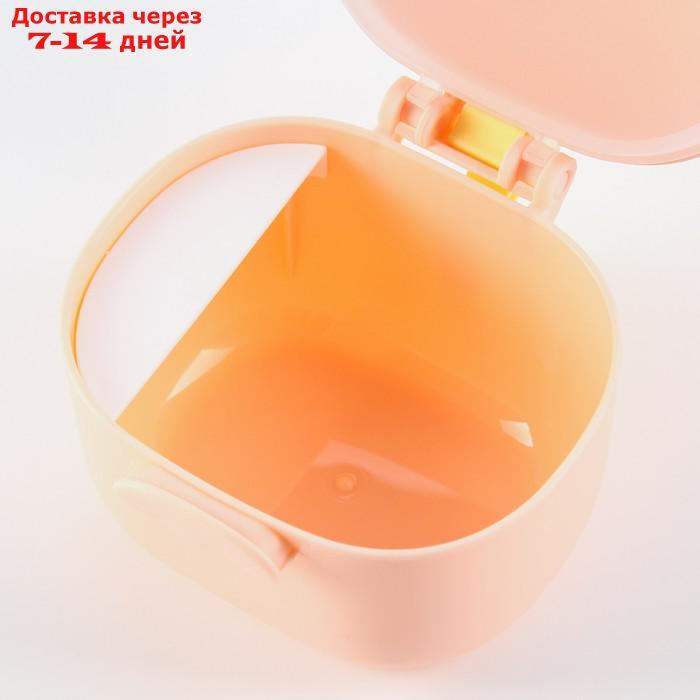 Контейнер для хранения детского питания, 400 мл., цвет розовый - фото 5 - id-p220214887