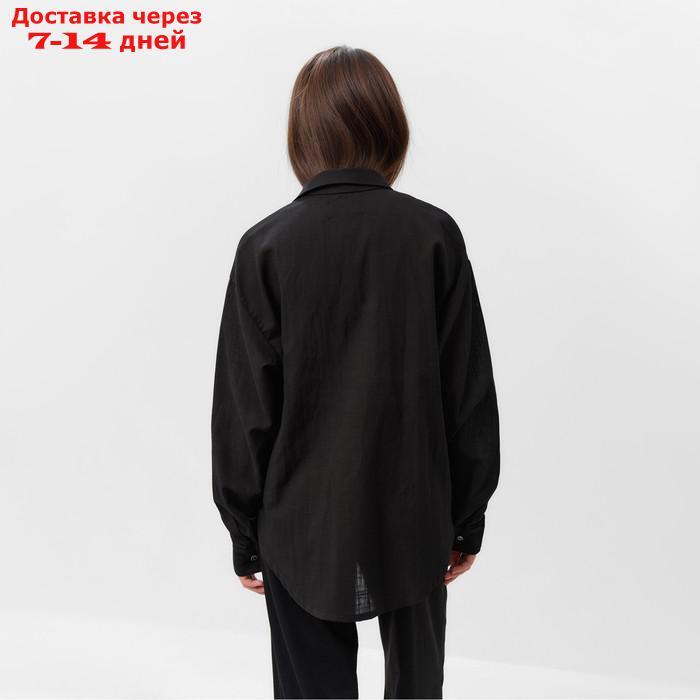 Рубашка женская MIST р. 48-50, черный - фото 5 - id-p220213859