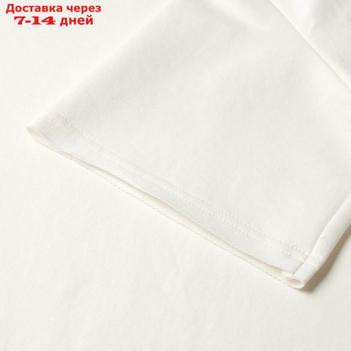Комплект (футболка, шорты) женский MINAKU: Casual Collection, цвет экрю, размер 42 - фото 2 - id-p220213880