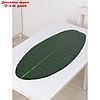 Дорожка для стола "Лист" 106х46 см, цвет зеленый, фото 4