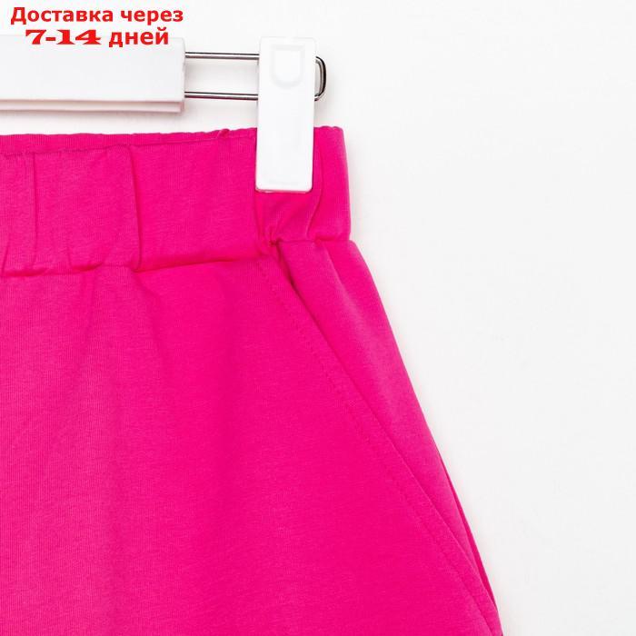 Костюм женский (толстовка и шорты) MIST, р. 40-42, розовый - фото 2 - id-p220213901