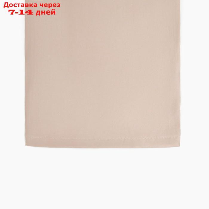Комплект женский (футболка, брюки) MINAKU: Enjoy цвет бежевый, р-р 42 - фото 2 - id-p220213926