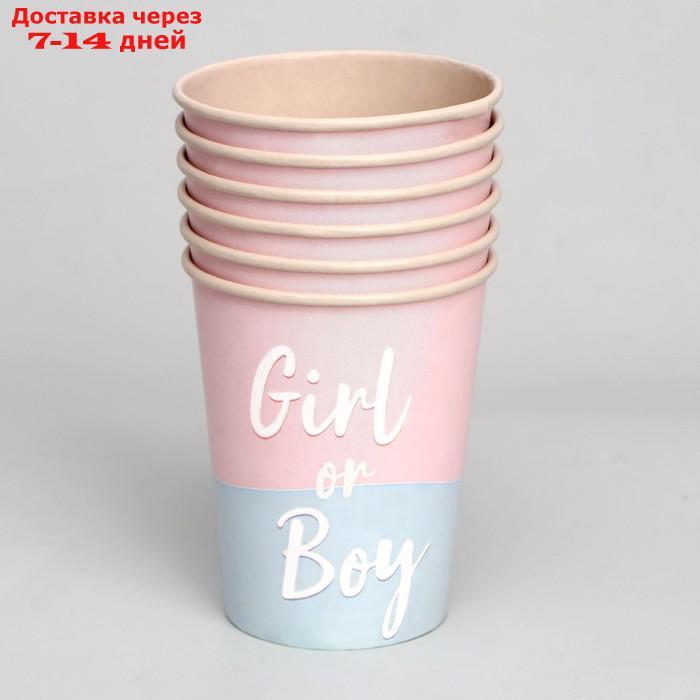 Набор бумажной посуды "Мальчик /Девочка" - фото 3 - id-p220215052