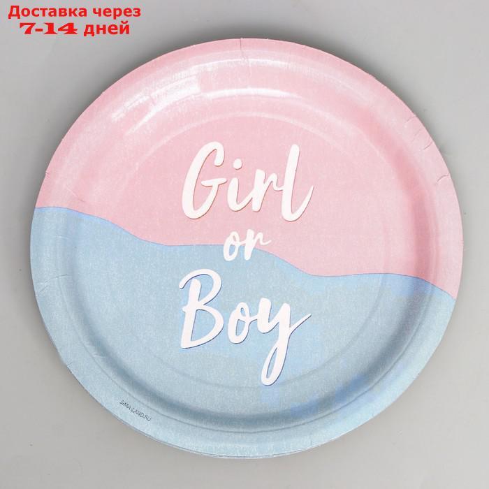 Набор бумажной посуды "Мальчик /Девочка" - фото 4 - id-p220215052