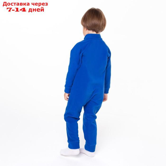 Комбинезон для мальчика, цвет синий, рост 74-80 см - фото 5 - id-p220215068