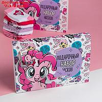 Набор носков 6 пар "Искорка и Пинки Пай", My little Pony, 14-16 см