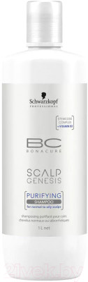 Шампунь для волос Schwarzkopf Professional Bonacure Scalp Genesis Purifying Shampoo - фото 1 - id-p220227193
