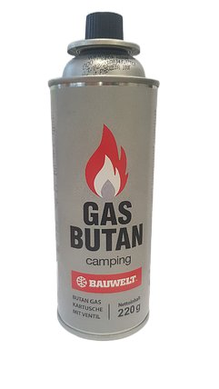 Газ для портативных газовых приборов всесезонный Bauwelt 520мл (220г), фото 2