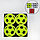 Светоотражающие наклейки «Мяч», d = 5 см, 4 шт на листе, цвет МИКС, фото 2