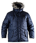 Куртка утепленная зимняя мужская Гудзон (цвет темно-синий), фото 5