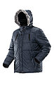Куртка утепленная зимняя мужская Гудзон (цвет темно-синий), фото 7