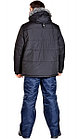 Куртка утепленная зимняя мужская Гудзон (цвет темно-синий), фото 3