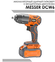 Аккумуляторный ударный гайковерт Messer DCW6