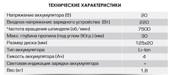 Аккумуляторная циркулярная пила с бесщеточным двигателем DCH1 - фото 2 - id-p220235459