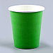 Набор бумажной посуды: 6 тарелок, 6 стаканов, цвет зелёный, фото 7