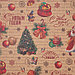 Бумага упаковочная крафтовая «Новогоднее настроение», 70 × 100 см, фото 3