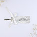 Сувенир ключ-открывалка "Подарок гостям", цвет серебро, 6,5 х 0,3 х 2,7 см, фото 2