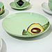 Набор посуды на 4 персоны «Авокадо», 16 предметов: 4 тарелки 23 см, 4 миски 14.5 см, 4 кружки 250 мл, 4 блюдца, фото 9
