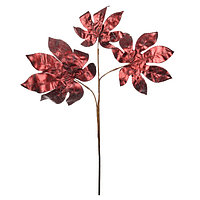 Искусственное растение «Каштан», высота 660 мм, цвет красный