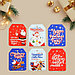 Шильдик на подарок «Дед Мороз любит тебя», набор 6 штук, Дед Мороз с оленем, 16 × 24 см, фото 3