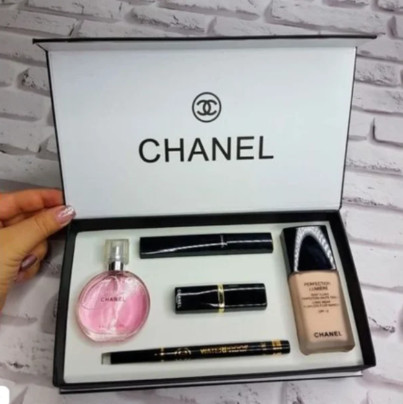 Подарочный набор Chanel 5 в 1 - фото 1 - id-p220246514