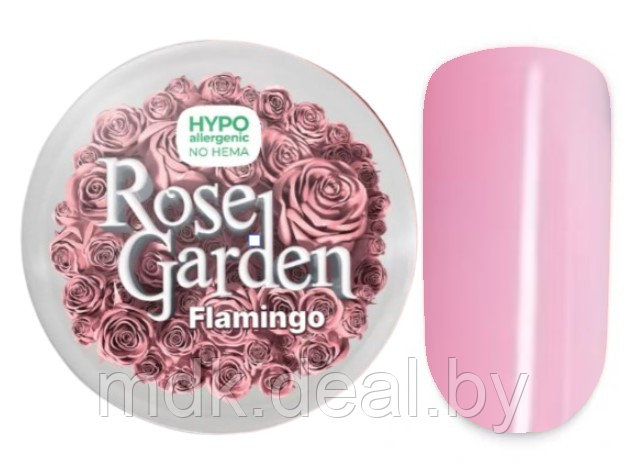 Гель камуфлирующий CosmoGel HEMA Free Rose Garden Flamingo 15 мл