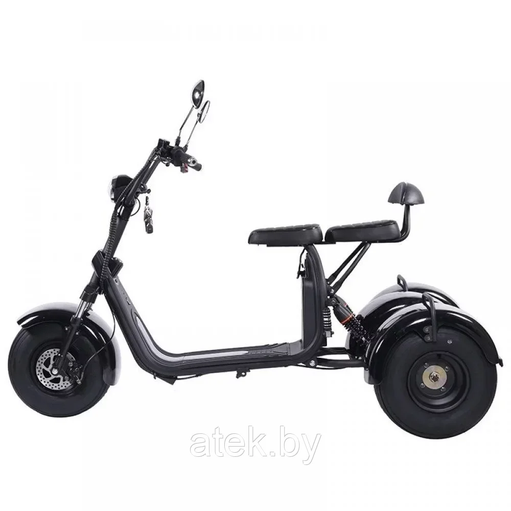 Электроскутер CityCoCo Trike GT X7 PRO (2 батареи) - фото 4 - id-p220247664