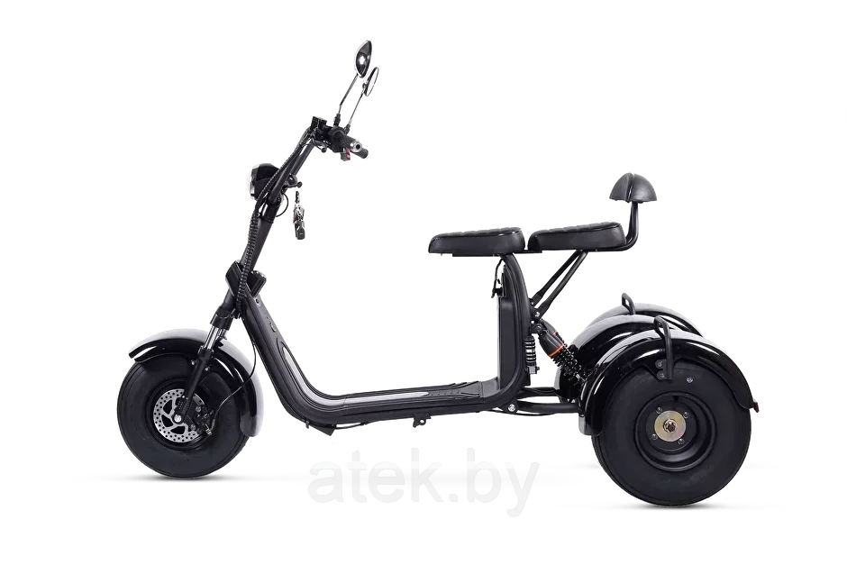 Электроскутер CityCoCo Trike GT X7 PRO (2 батареи) - фото 5 - id-p220247664