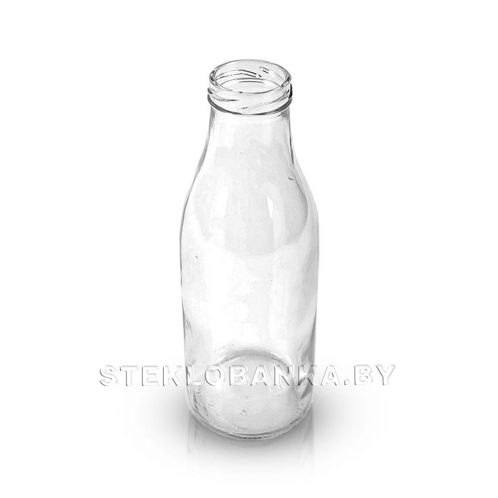 Стеклянная бутылка 0,500 л. (500 мл.) тв (43) Молочная