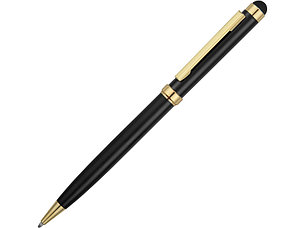 Ручка шариковая Голд Сойер со стилусом, черный, фото 2