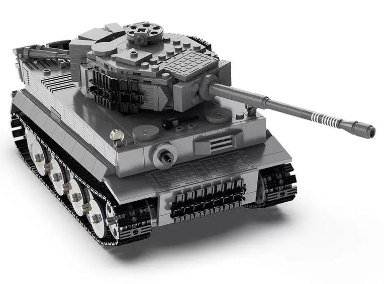 Радиоуправляемый конструктор CaDA MASTER Немецкий танк Тигр (925 деталей) - фото 2 - id-p220248649