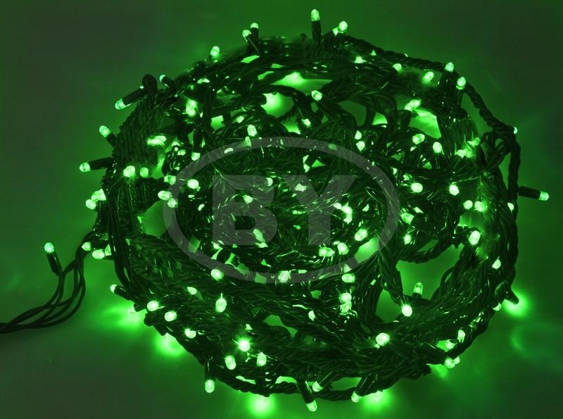Светодиодная гирлянда Light-neon «Твинкл лайт» зеленый 20 м - фото 1 - id-p220248096