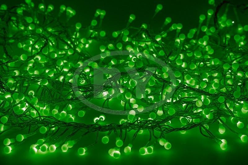 Светодиодная гирлянда Light-neon «Мишура LED» зеленый 6 м - фото 1 - id-p220248144