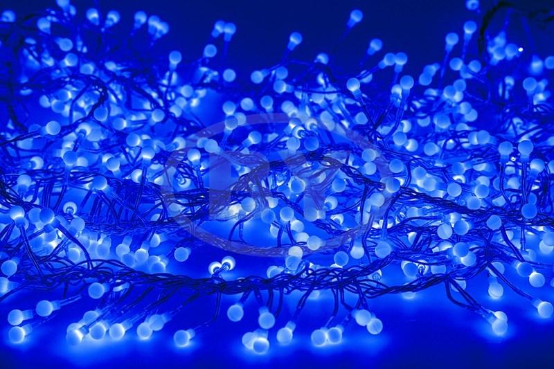 Светодиодная гирлянда Light-neon «Мишура LED» синий 6 м - фото 1 - id-p220248145