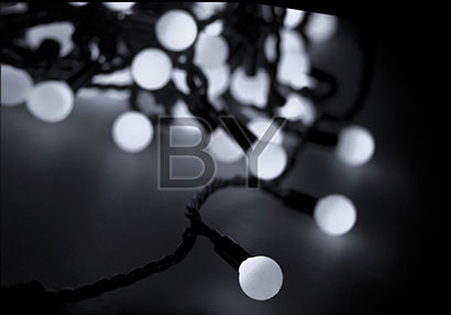 Светодиодная гирлянда Light-neon "LED шарики" белый 10 м Ø 38 мм - фото 1 - id-p220248150