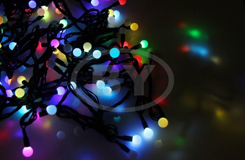 Светодиодная гирлянда Light-neon "LED шарики" RGB 20 м Ø 13 мм - фото 1 - id-p220248159