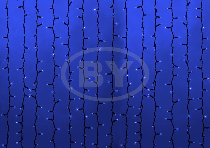 Светодиодная занавес Light-neon 2*6 м эффект водопада синий - фото 1 - id-p220248194