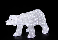 Фигура Light-neon "Белый медведь" 81*45 см