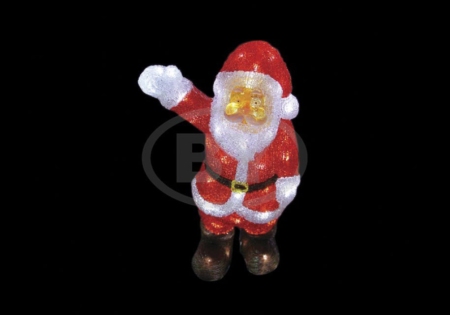 Фигура Light-neon "Санта Клаус приветствует" 30 см - фото 1 - id-p220248372